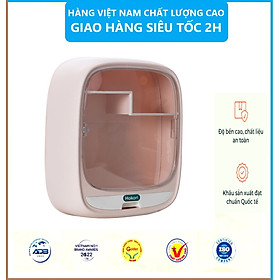 Tủ Đựng Mỹ Phẩm Dán Tường HOKORI Cao Cấp, Hộp Treo Tường Đa Năng Chống Nước, Gắn Tường Siêu Chắc Chắn - Hàng Việt Nam