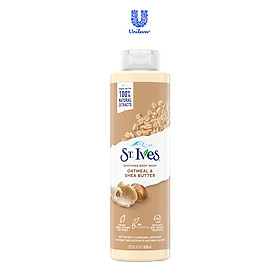 Sữa tắm dưỡng da St.Ives Yến Mạch và Bơ/ Muối Biển/ Cam Chanh 650ml