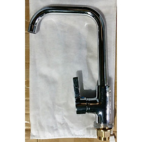 Mua Vòi rửa bát nóng lạnh bằng đồng mạ chrome BVN 806 ( tặng kèm 1 đôi dây cấp inox 304 )