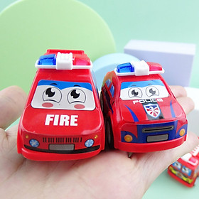 đồ chơi xe cho các bé, Ô tô mini chiến đấu chạy cót siêu nhanh hàng nhựa xịn xò cao cấp - Quà tặng yêu thích cho bé