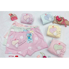 Quần chip đùi cho bé gái size 20-28kg chất cotton mềm mịn mát