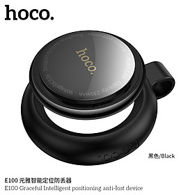 Thiết bị định vị GPS HOCO E100 cho iOS chống thất lạc thông minh không giới hạn khoảng cách, định vị xe, chìa khóa, hành lý, tặng kèm ốp cao su - Hàng chính hãng