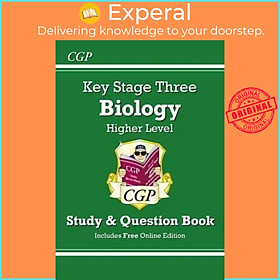 Sách - KS3 Biology Study & Question Book - Higher by CGP Books (UK edition, paperback)