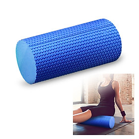 Con lăn EVA massage phục hồi cơ, giãn cơ trong luyện tập yoga, gym-Màu xanh dương-Size