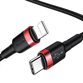 Cáp sạc nhanh chuẩn sạc PD 18W Baseus Type-C sang Lightning đạt 50% pin chỉ sau 30 phút sạc dài 1m - Hàng chính hãng