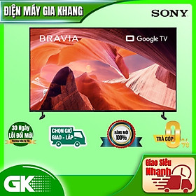 Google Tivi Sony 4K 85 inch KD-85X80L - Hàng chính hãng (Chỉ giao HCM)
