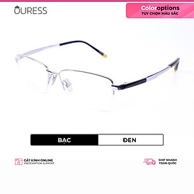 Gọng kính titanium thời trang nam siêu nhẹ siêu bền OURESS sw10007