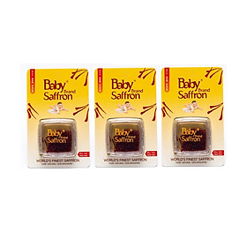 [LOẠI 1] Combo 3G BABY SAFFRON CAO CẤP LOẠI 1 Nhuỵ Hoa Nghệ Tây - Baby Saffron Ấn Độ