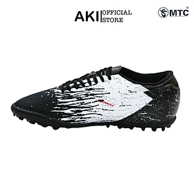 Giày đá bóng nam cỏ nhân tạo MTC Faster Đen thể thao thời trang chính hãng - MC002