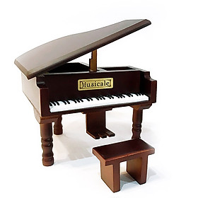 Hộp nhạc Piano gỗ cao cấp dáng nằm