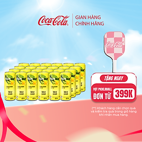 Thùng 24 lon Trà Chanh Với Sả Fuzetea 320mlx24  Coca-Cola Official Store