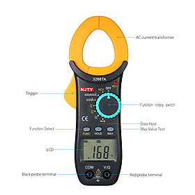 Đồng Hồ Đo Điện Áp AC/DC Tự Động NJTY (2000 Counts)