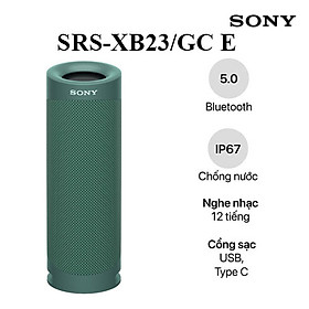 Mua Loa Di Động Bluetooth SONY SRS-XB23-B- Hàng chính hãng