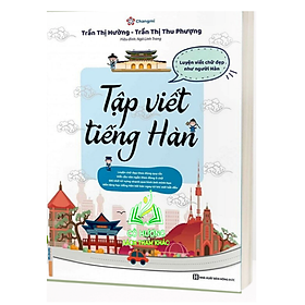 Sách - Tập viết Tiếng Hàn - Luyện viết chữ đẹp như người bản ngữ - MC