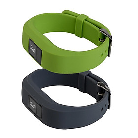 Adjustable Silicone Wrist Watch Band Strap Buckle for Garmin Vivofit 3