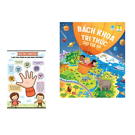 Sách Hay CHo Bé Yêu:  Bách Khoa Tri Thức Cho Trẻ Em - Usborne / Tặng Poster Ngộ Nghĩnh 