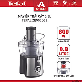 Máy ép trái cây Tefal ZE550D38 - Hàng Chính Hãng