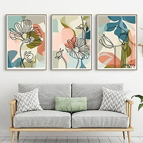 Mua set 3 tranh treo tường chủ đề thiên nhiên