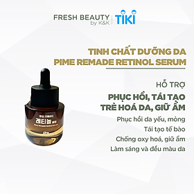 Serum Pime Remade Retinol hỗ trợ tái tạo da, dưỡng sáng, giảm thâm nám, chống lão hóa 30ml