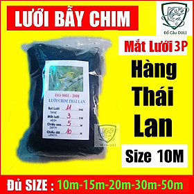 Mua ( khuyến mại ) Lưới Bẫy Chim Sẻ  Chim Khuyên Thái Lan  Cao 5m  Mắt lưới 3p  dài 10m-50m ( đại hạ giá )