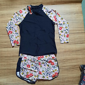 Đồ Bơi Nữ Đùi Dài Tay Kín Đáo