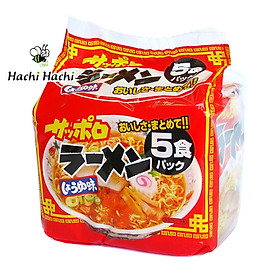 Mì Ramen ăn liền vị nước tương 410g (82g x 5 gói)