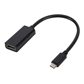 USB 3.1 to HDMI Adapter 10Gbps Converter Cable Male to Female Digital Cable 4K 2K Compact Charging Converter Type C to HDMI for PC Laptop TV