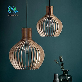 Đèn Trang Trí - Đèn Gỗ Ánh Dương - Trang Trí Decor Mọi Không Gian - Bảo Hành 1 Năm