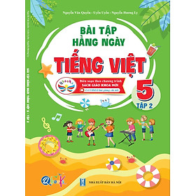 Bài tập hằng ngày Tiếng Việt 5 - Tập 2 - Cánh Diều - Bản Quyền - Hằng