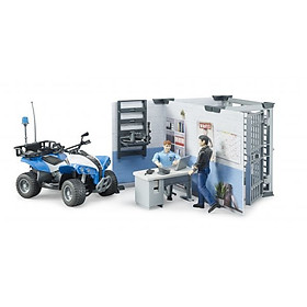 Đồ chơi mô hình BRUDER Đồn cảnh sát BRU62730