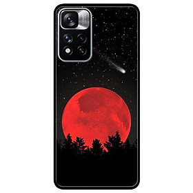 Ốp lưng dành cho Xiaomi Redmi Note 11 Pro 5G ( Bản Nội Địa ) - Mặt Trăng Đỏ