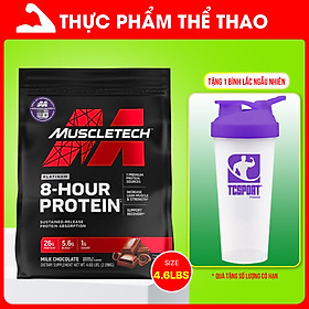 Sữa tăng cơ Nitro Tech Casein Gold Hộp 5lbs (~2.27kg) – Bổ sung Protein hấp thụ chậm trải dài 8h, giúp nuôi dưỡng phát triển cơ bắp ban đêm - Hàng chính hãng Muscletech USA