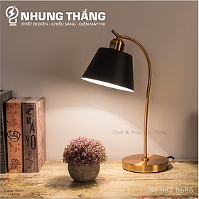 Đèn Bàn Học Đọc Sách, Làm Việc S3049 - Khung Kim Loại - Kiểu Dáng Sang Trọng - Tặng Kèm Bóng Led