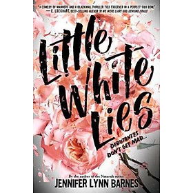 Sách - Little White Lies (debutantes, Book One) by Jennifer Lynn Barnes (US edition, paperback)