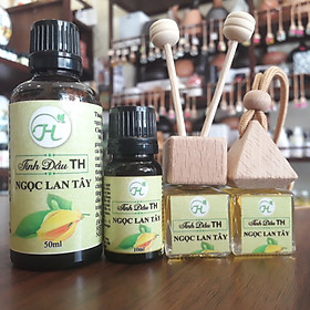 Mua  TẶNG 1 ĐÈN XÔNG NẾN  Tinh Dầu Ngọc Lan Tây TH 50ml Nguyên Chất  Khử Mùi  Kháng Khuẩn và Thư giãn Tinh Thần  Mùi Thơm Nhẹ Nhàng