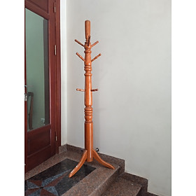 Mua Cây treo đồ bằng gỗ thân to màu nâu nhạt