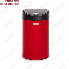 Mua Ưu điểm khi sử dụng Thùng rác tròn màu đỏ nhấn tay treo tường 12L - MNSTS1-906