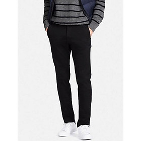 Quần Kaki Nam MEN SKINNY Chino Flat Front Pants BLACK - SIZE 29-30-32-34
