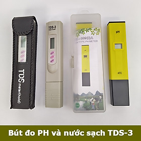 Bút đo độ PH và đo nước sạch TDS-3 máy đo PH đã hiệu chuẩn dụng cụ kiểm tra nước ATC