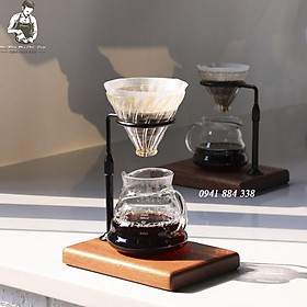 Mua Giá Đỡ Phễu Pha Cà Phê V60 Chân Đế Gỗ GD02