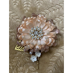 Hoa cài áo hanmade kèm hộp