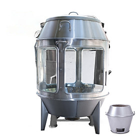 Mua Lò Quay Gà Vịt Bằng Than Có Kính  80