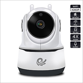 Camera Ip Giám Sát Chống Trộm Không Dây Thông Minh Model CARE PAF-200 Độ Phân Giải 2.0Mpx - Kết Nối Trực Tiếp Với Điện Thoại, Máy Tính, Ipad - Nhập Khẩu