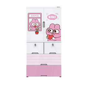 Tủ nhựa trẻ em 2 cánh Happy Kids Sunhouse KS-CA1400