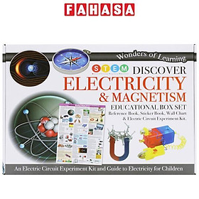 Wonder Of Learning - STEM Discover Electricity & Magnetism - Educational Box Set