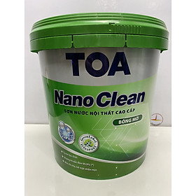 Sơn nước nội thất cao cấp Toa Nanoclean màu xanh ngọc 7508_ 15L