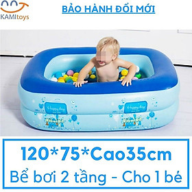 Mua Bể bơi  phao bơi cho bé loại dày 1m2  1m3  1m5  1m8  2m1 2 tầng  3 tầng