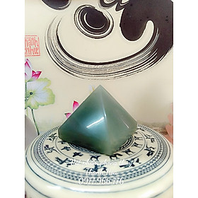 Mua Kim Tự Tháp Mini Để Bàn Đá Thach Anh Xanh Tự Nhiên 5cm x 5cm  Đá Thanh Tẩy Tarot  Đá Phong Thủy