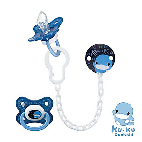 TY NGẬM MÀU SẮC CHO BÉ KÈM DÂY GIỮ TY KUKU - KU5600/KU5601