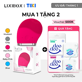 Máy Rửa Mặt Halio Facial Cleansing & Massaging Device Sóng Âm Dành Cho Mọi Loại Da